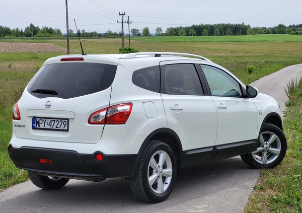 Nissan Qashqai+2 cena 42900 przebieg: 131000, rok produkcji 2013 z Wąbrzeźno małe 781